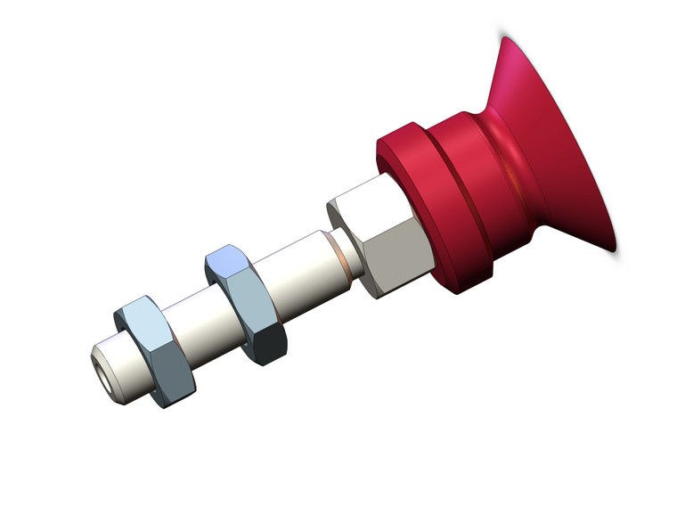 SMC ZPT16CS-A5 Vacuum Pad, Without Buffer