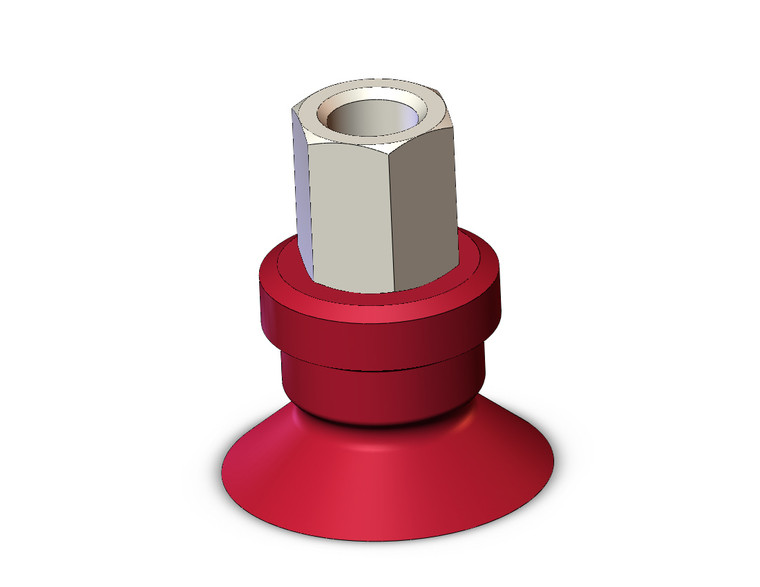 SMC ZPT16UGN-B5 Vacuum Pad, Without Buffer