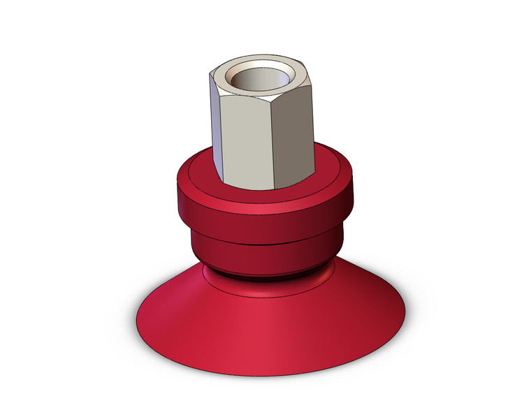 SMC ZPT20CU-B5 Vacuum Pad, Without Buffer