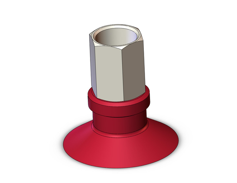 SMC ZPT25CN-B01 Vacuum Pad, Without Buffer