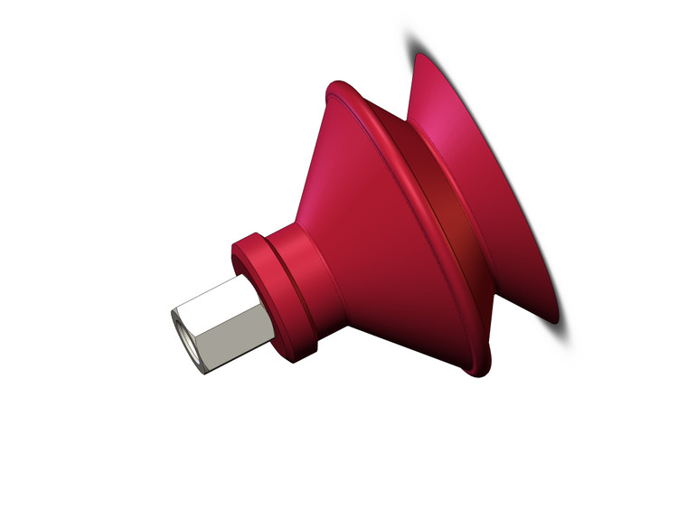 SMC ZPT32BS-B5 Vacuum Pad, Without Buffer