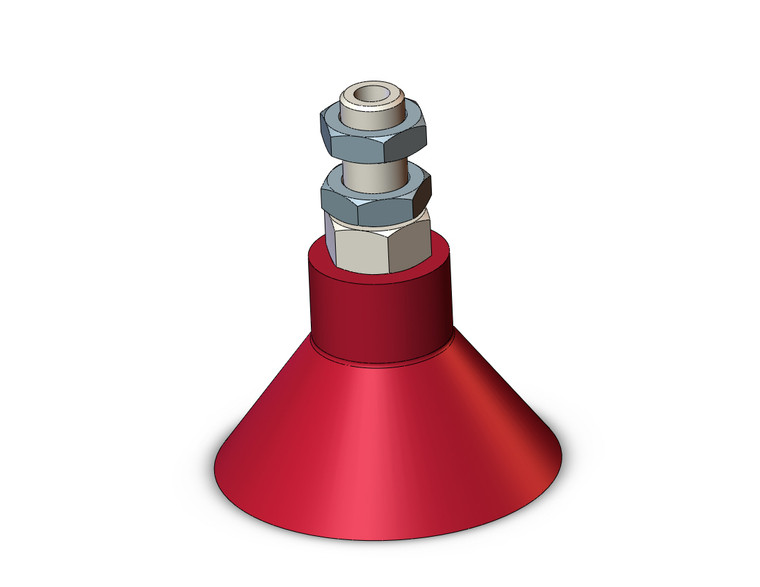 SMC ZPT40DS-A8 Vacuum Pad, Without Buffer