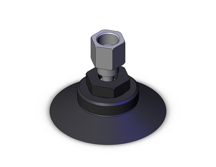 SMC ZPT50FS-B01 Vacuum Pad, Without Buffer