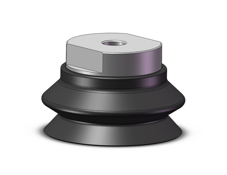 SMC ZPT63HBS-B12 Vacuum Pad, Without Buffer