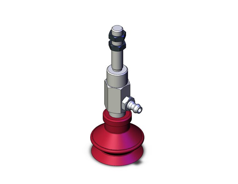 SMC ZPY25BS-U6-A6 Vacuum Pad, Without Buffer
