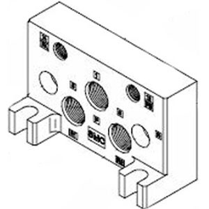 SMC AXT502-LA-02 VP7-6 Series End Plate Assembly