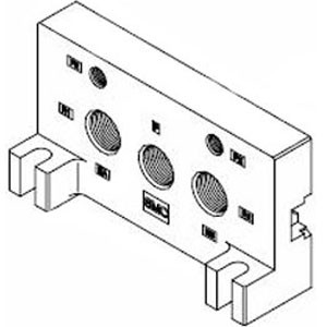 SMC AXT512-LA-04 VP7-8 Series End Plate Assembly