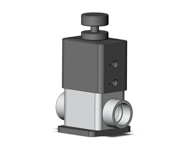 SMC LVA60-10N-C1 high purity chemical valve, air operated high purity chemical liquid valve