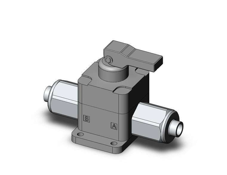SMC LVH20L-S07 High Purity Chemical Liquid Hand Valve
