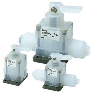 SMC LVH20L-02N-C LVH Series Manually Operated Threaded Type