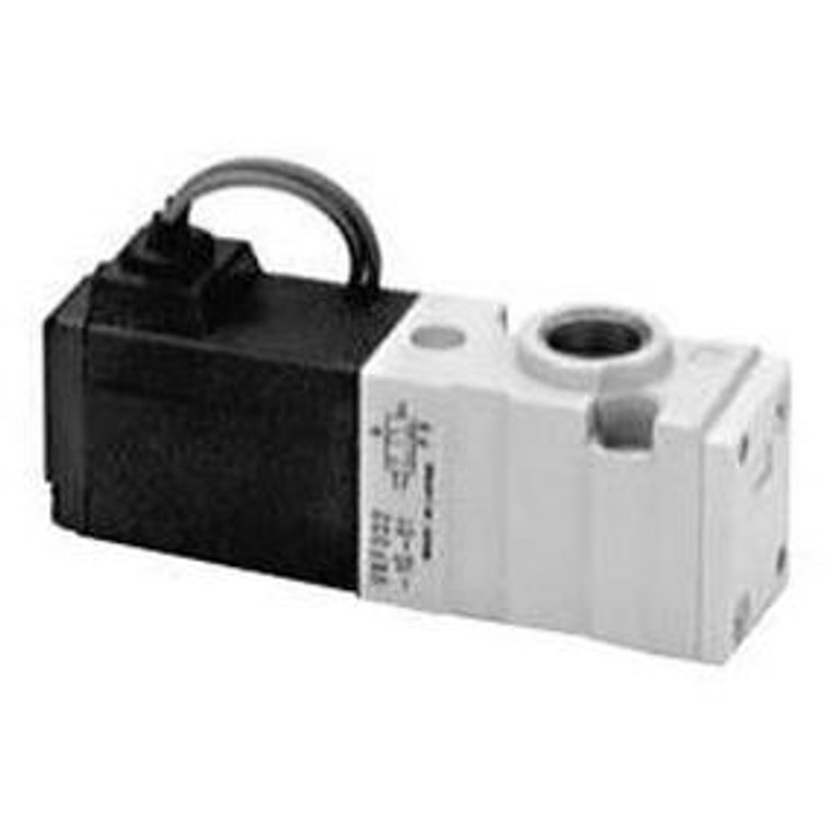 SMC NVKF332-3DZ-01T 3 port solenoid valve valve, sol, body ported