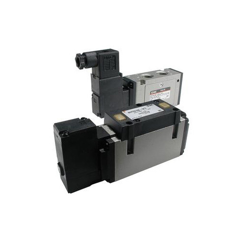 SMC SPF0381-04-D Subplate, Plug-In 1/2"