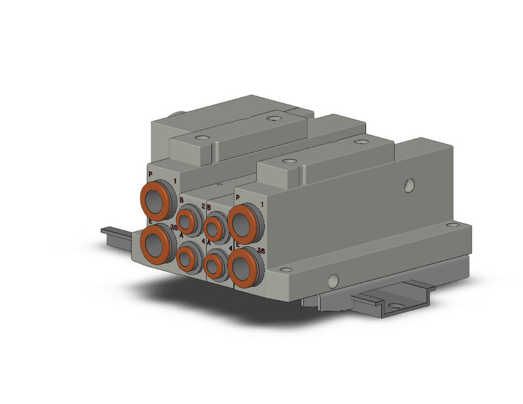SMC SS5V2-W10CD-02B-N7-D 4/5 Port Solenoid Valve