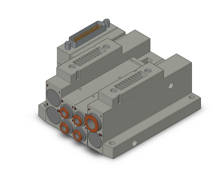 SMC SS5V2-10FD1-02US-N7 4/5 Port Solenoid Valve
