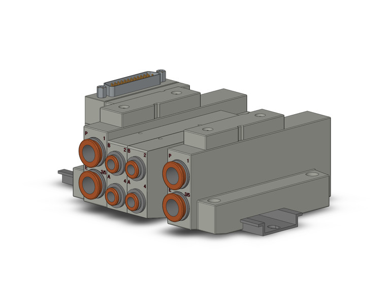 SMC SS5V2-16FD1-03B-N7 4/5 Port Solenoid Valve