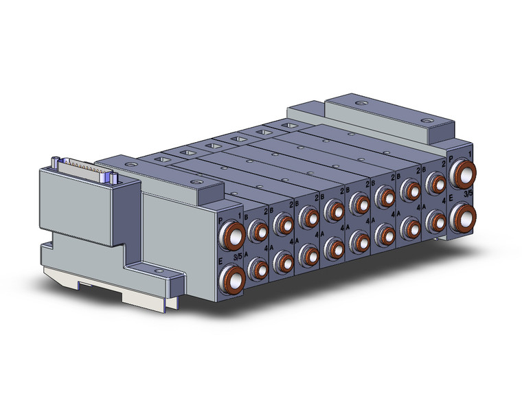 SMC SS5V3-10FD1-08B-N7-D0 4/5 Port Solenoid Valve