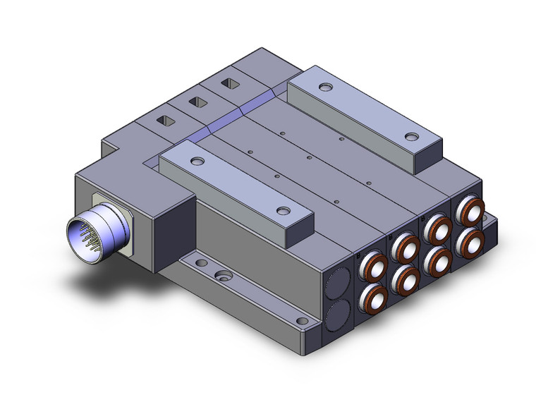 SMC SS5V4-W10CD-03U-N11 4/5 Port Solenoid Valve