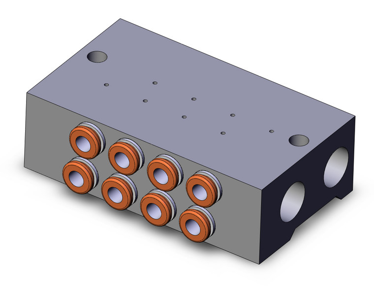 SMC SS5YJ3-32-04-C4 Syj 5 Port Valve Manifold