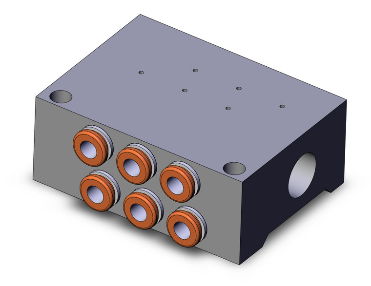 SMC SS5YJ3-41-03-N3T Syj 5 Port Valve Manifold