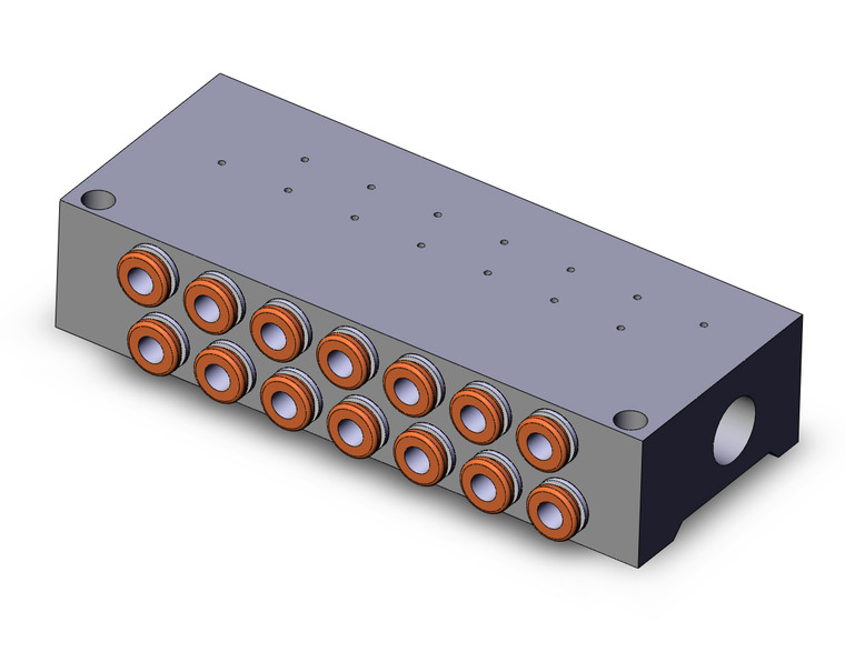 SMC SS5YJ3-41-07-N3T Syj 5 Port Valve Manifold