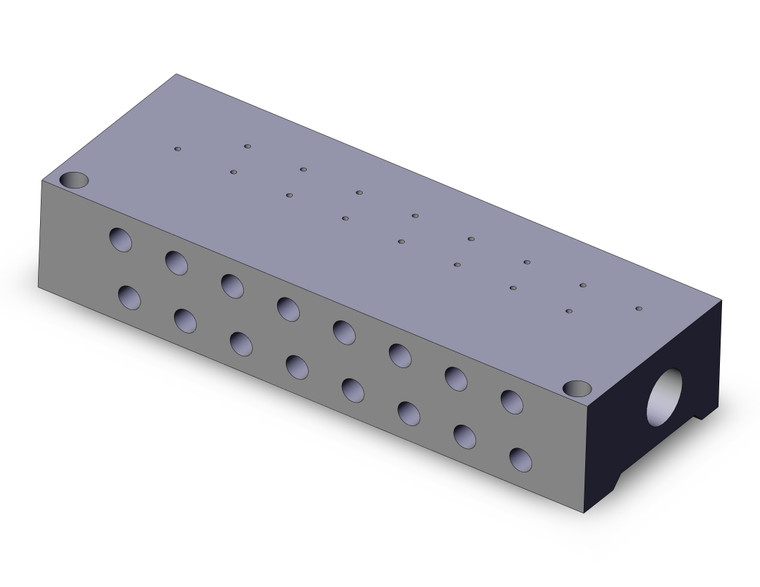 SMC SS5YJ3-41-08-M5T Syj 5 Port Valve Manifold