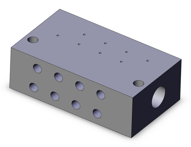 SMC SS5YJ3-46-04-M5T Syj 5 Port Valve Manifold