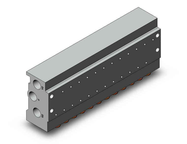SMC SS5Y3-41-12-C4 Ss5Y Bar Stock Manifold