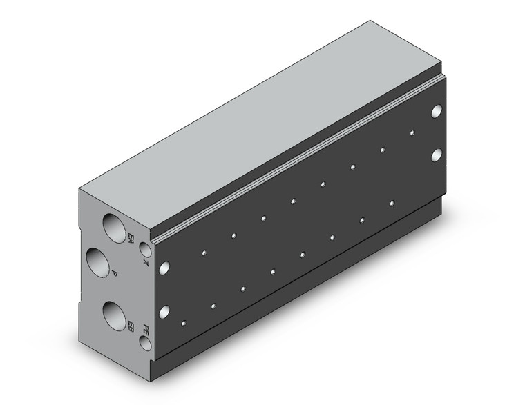 SMC SS5Y3-42-08-01T Ss5Y Bar Stock Manifold