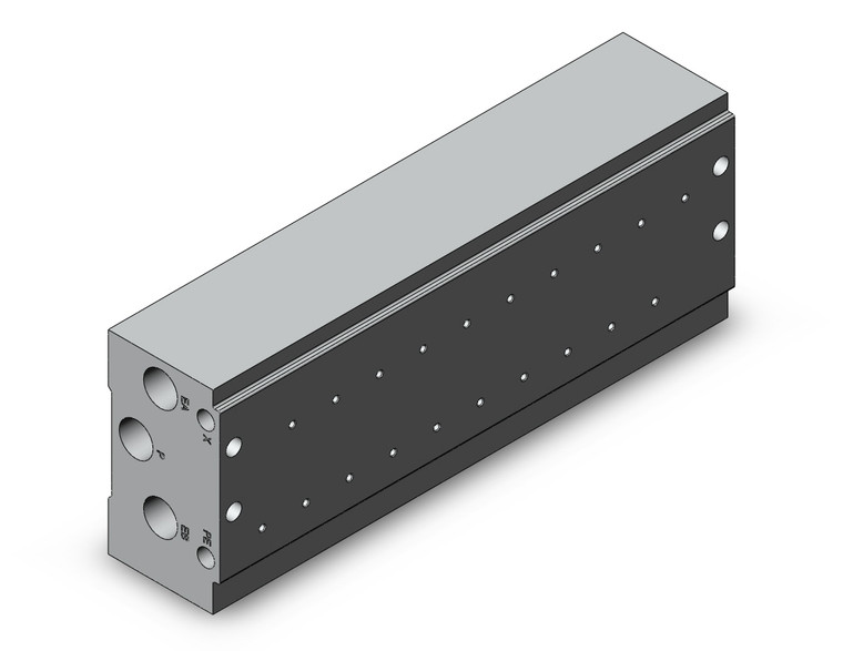 SMC SS5Y3-42-10-01T Ss5Y Bar Stock Manifold