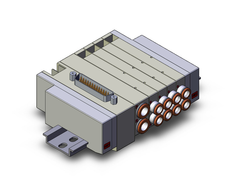 SMC SS5Y3-45FD-04D-N7 4/5 Port Solenoid Valve