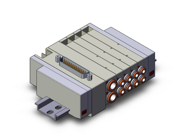 SMC SS5Y3-45NFD-04D-N3 4/5 Port Solenoid Valve