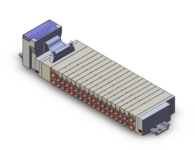 SMC SS5Y3-45S1QD-16B-C6 4/5 Port Solenoid Valve