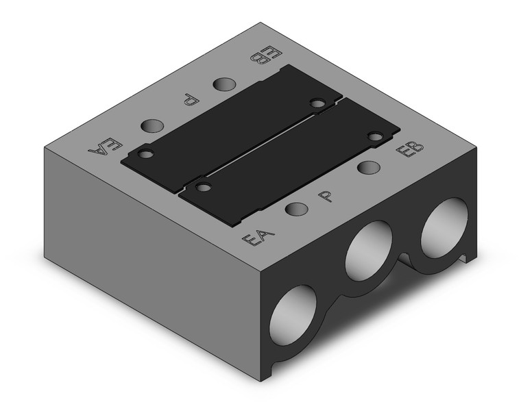 SMC SS5Y5-20-02-00F Mfld Assy, 2-Sta