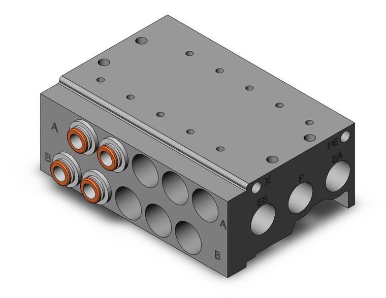 SMC SS5Y5-42-05-N7T 4/5 Port Solenoid Valve