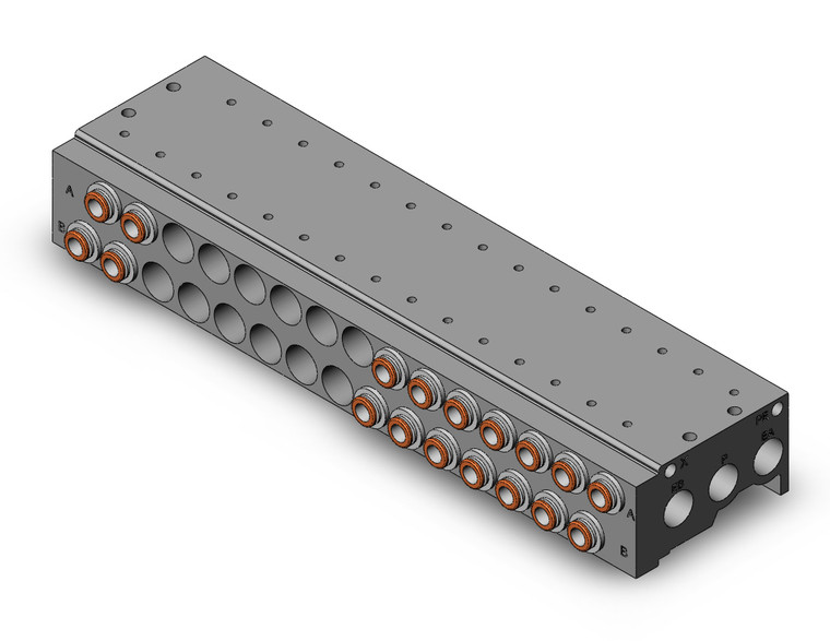 SMC SS5Y5-42-15-N7T Ss5Y Bar Stock Manifold