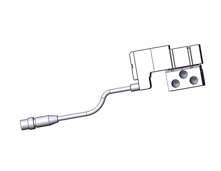 SMC SV1100R-5W1U-01T 2 Position Single Solenoid