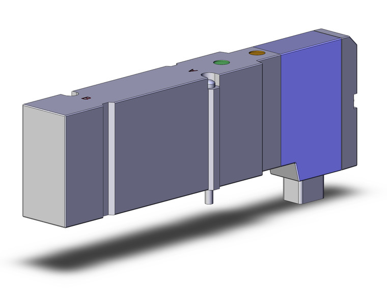 SMC SV2A00-5FU 4 Position Dual 3 Port (N.C./N.C.)