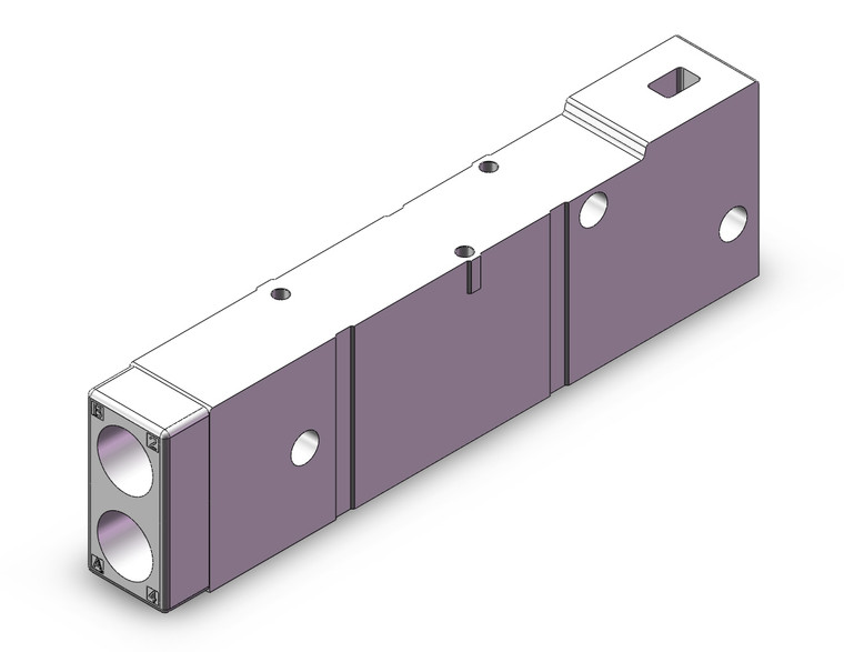 SMC SV4000-50-2A-03 Manifold Block Assy