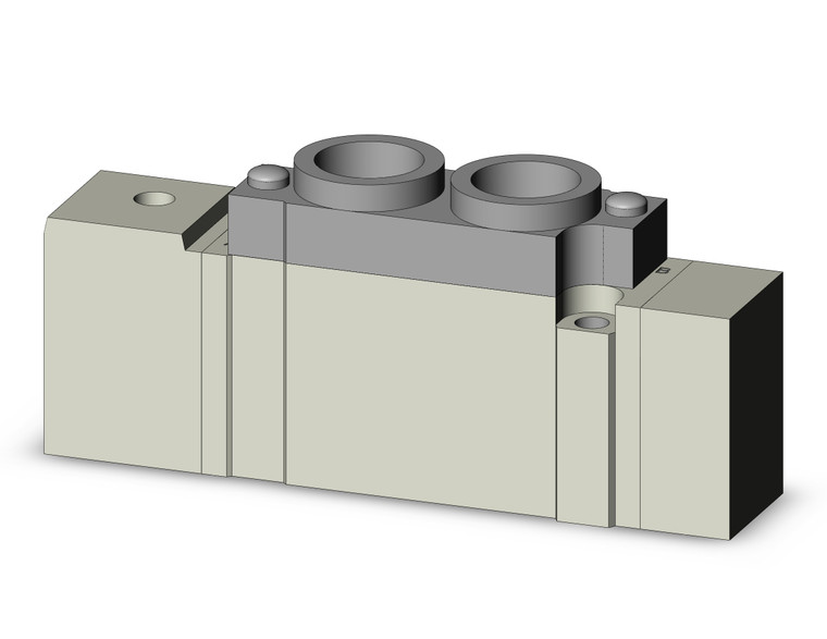 SMC SYA7120-02N Valve, Air Pilot, Body Pt