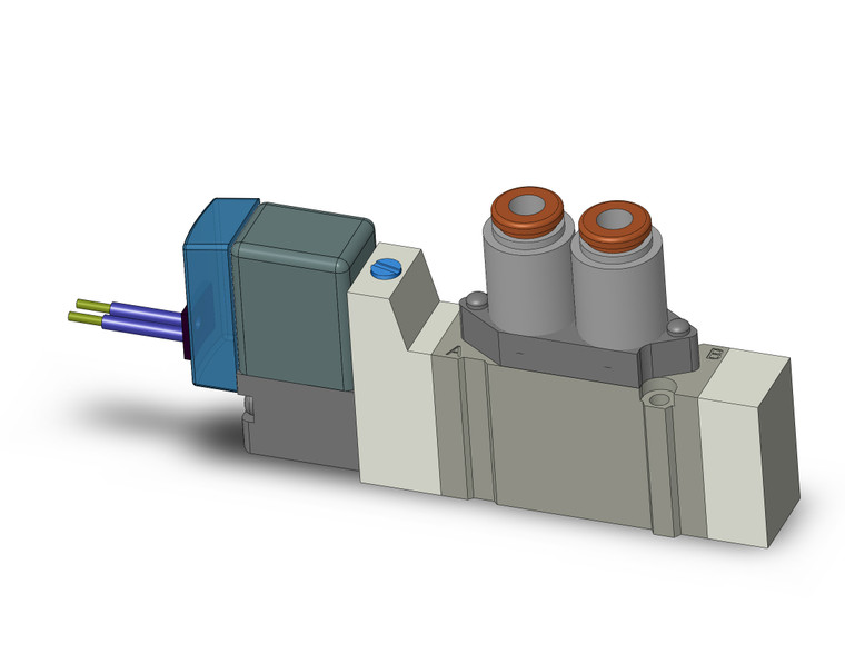 SMC SY3120-5GD-C4 Valve, Sgl Sol, Body Pt (Dc)