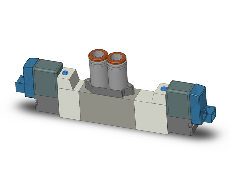 SMC SY3360-5LOZD-N7 Valve, Dbl Sol, Cassette (Dc)