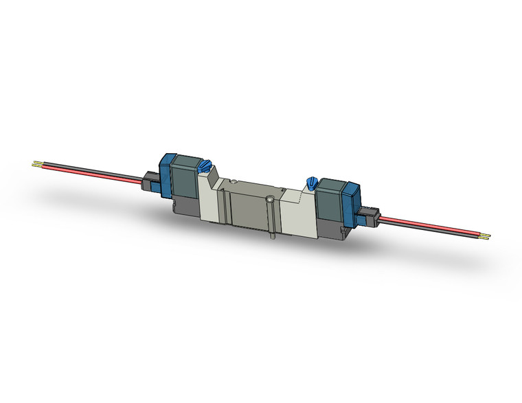 SMC SY3440-5LZE Valve, Dbl Sol, Base Mt (Dc)