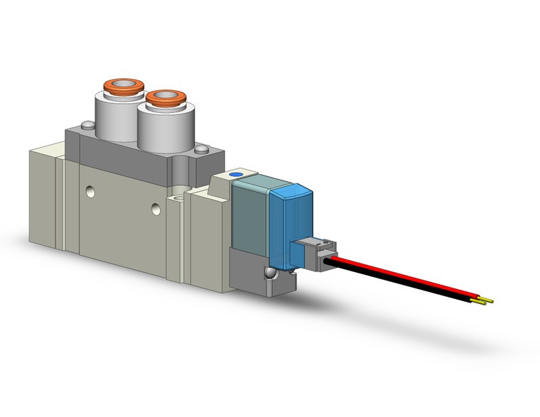 SMC SY5120-3LZ-C6 5 Port Solenoid Valve