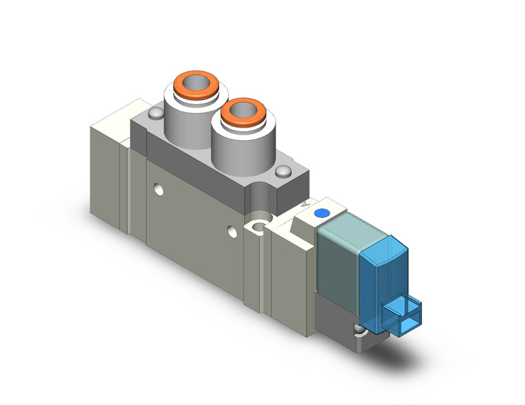 SMC SY5120-5LOZ-C6 Valve, Sgl Sol, Body Pt (Dc)