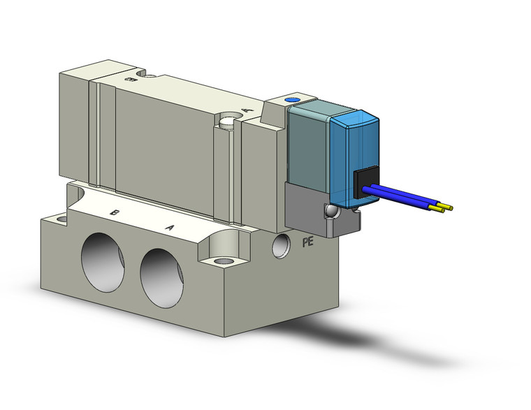SMC SY5140-5GS-02 5 Port Solenoid Valve