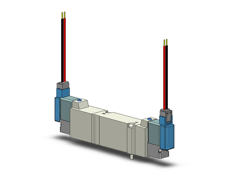 SMC SY5440-5MZD Valve, Dbl Sol, Base Mt (Dc)
