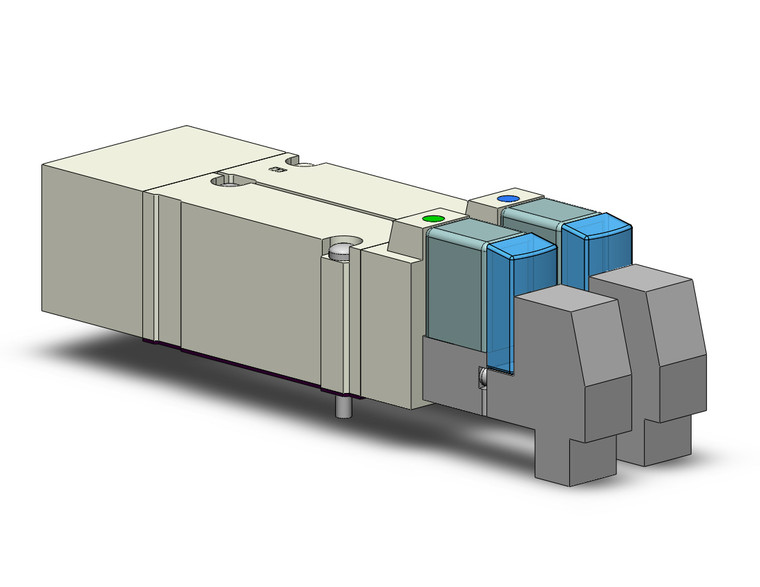 SMC SY5445-6FU 4/5 Port Solenoid Valve