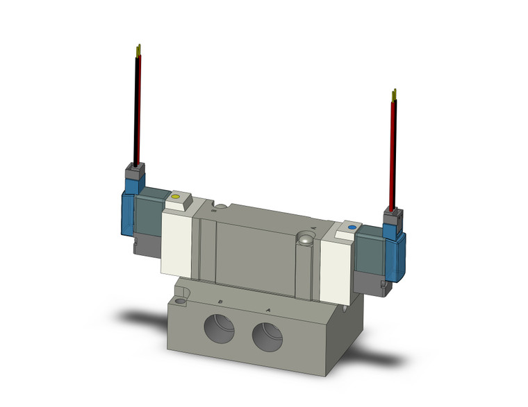 SMC SY7240R-5MZ-02 Valve, Dbl Sol, Base Mt (Dc)