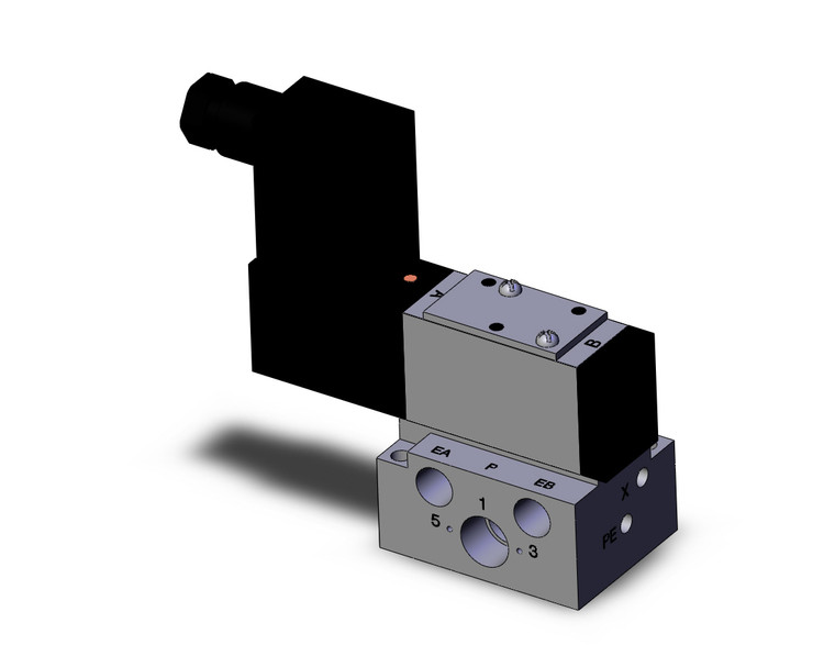 SMC VFR2110-5TZ-02 4/5 Port Solenoid Valve