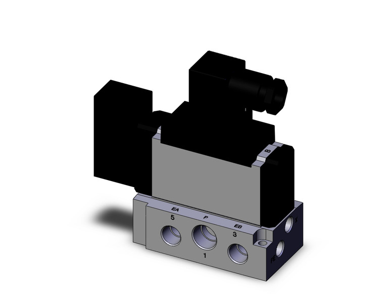SMC VFR3110-1DZ-03 Valve, 2Pos/Sgl, Non Plug-In